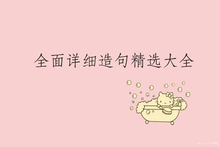 全面详细造句精选大全